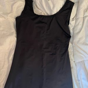 Black tank top romper